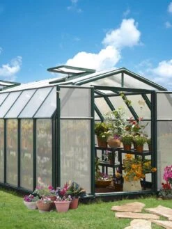 Canopia® By Palram Hobby Gardener Greenhouse, 8' -Garden Care Store 8599333 01V tif