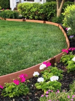 Curved Composite Landscape Edging Kit With 1" Boards 15 Curved Composite Landscape Edging Kit With 1" Boards -Garden Care Store 8599404 03V tif