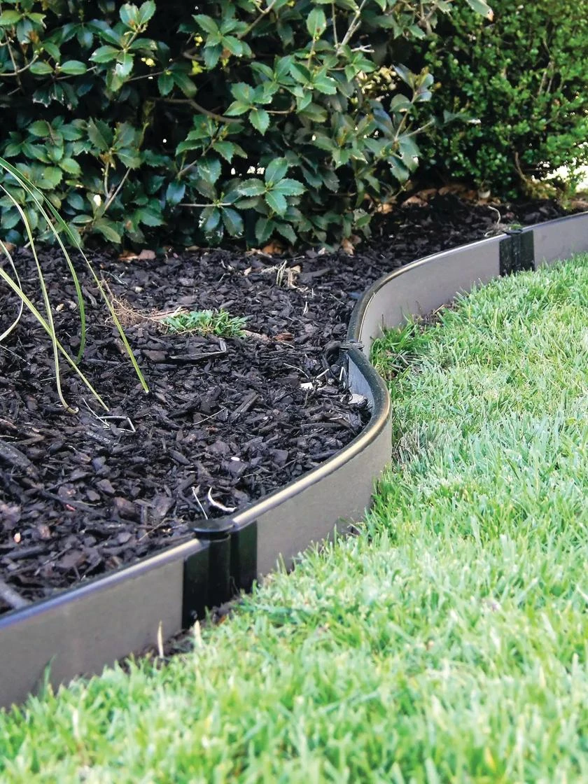 Curved Composite Landscape Edging Kit With 1" Boards 6 Curved Composite Landscape Edging Kit With 1" Boards - Image 4