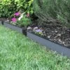 Straight Composite Landscape Edging Kit With 1" Boards