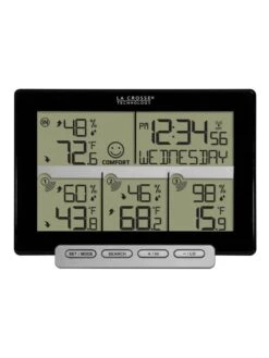 La Crosse 308-1412-3TX-INT Wireless Weather Station With 3 Sensors -Garden Care Store 8599459 01v