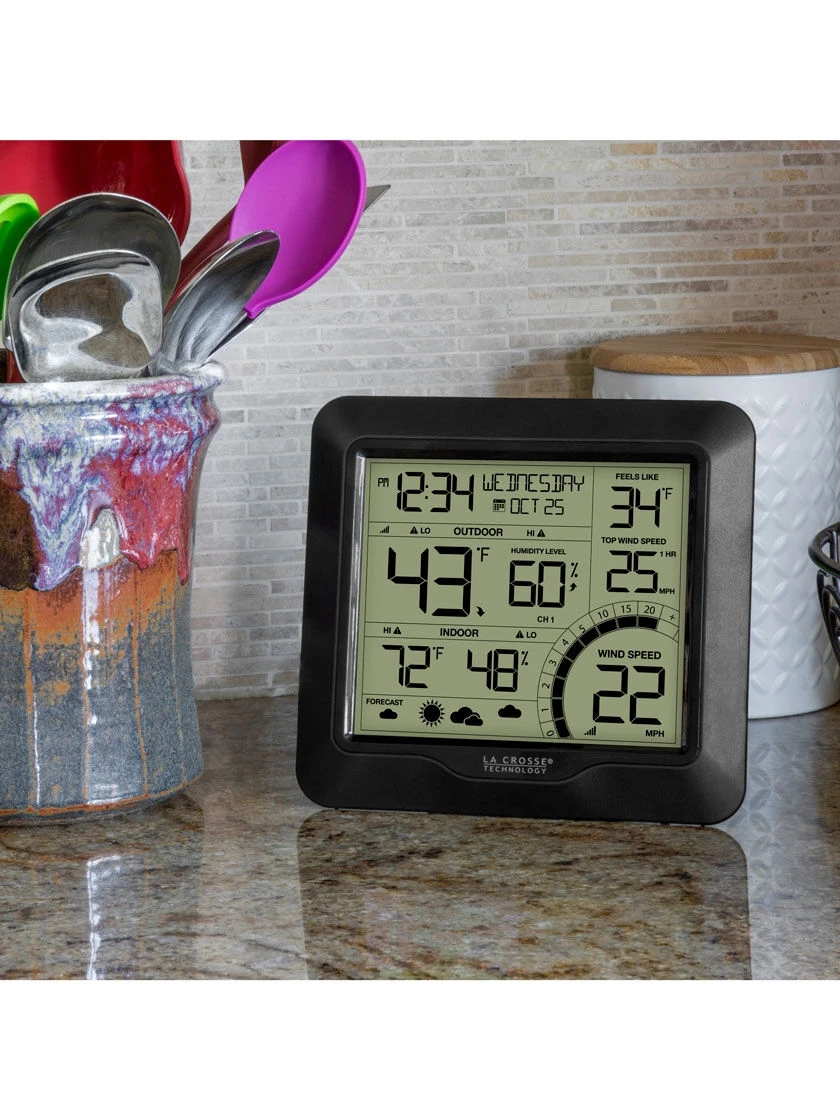 La Crosse Wireless Weather Station With Wind Sensor 6 La Crosse Wireless Weather Station With Wind Sensor - Image 4