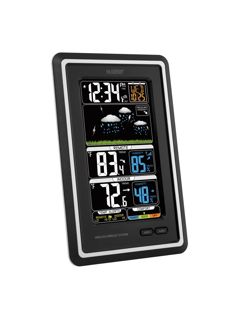 La Crosse Wireless Vertical Color Forecast Station 3 La Crosse Wireless Vertical Color Forecast Station