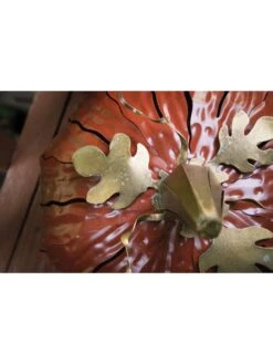 Desert Steel Pumpkin Luminary, Short -Garden Care Store 8599559 09v 1