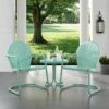 Crosley Griffith Two Chairs & Side Table Outdoor Seating Set 1 Crosley Griffith Two Chairs & Side Table Outdoor Seating Set -Garden Care Store 8599638 01v crosley griffith two chairs and side table