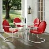 Crosley Griffith Metal Five-Piece Outdoor Dining Set 1 Crosley Griffith Metal Five-Piece Outdoor Dining Set -Garden Care Store 8599642 01v crosley griffith metal five piece dining set
