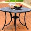 Crosley Sedona Cast Aluminum Dining Table -Garden Care Store 8599661 02v