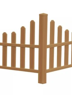 Country Corner Composite Picket Fence -Garden Care Store 8599773 02V tif