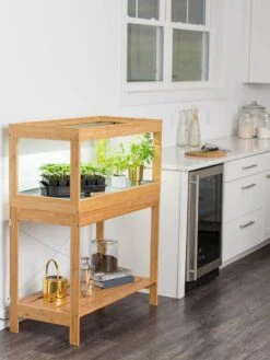 Stand For Low Bamboo Grow Light -Garden Care Store 8599950 18181 tif