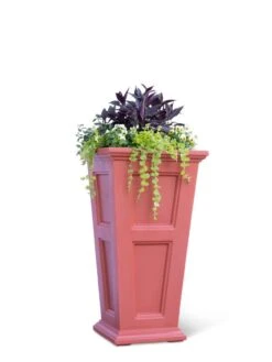 Fairfield Self-Watering Tall Patio Planters, 34” -Garden Care Store 8600109 0681 tif