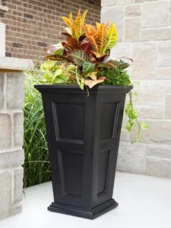 Fairfield Self-Watering Tall Patio Planters, 34” -Garden Care Store 8600109 16V tif