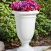 Ellington Self-Watering Urn Planter, 24" -Garden Care Store 8600110 12V tif