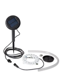 Solar Illuminated Planter Tall Granite, 32" 13 Solar Illuminated Planter Tall Granite, 32" -Garden Care Store 8600181 18793 tif