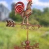 Bantam Rooster Copper Weathervane 1 Bantam Rooster Copper Weathervane -Garden Care Store 8600280 08v bantam rooster copper weathervane