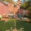 Rooster Cottage Copper Weathervane With Roof Mount 1 Rooster Cottage Copper Weathervane With Roof Mount -Garden Care Store 8600284 05v rooster cottage copper weathervane roof mount