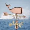 Save The Whales™ Copper Weathervane -Garden Care Store 8600371 07v save the whales copper weathervane
