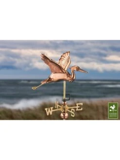 Blue Heron Cottage Copper Weathervane 10 Blue Heron Cottage Copper Weathervane -Garden Care Store 8600375 04v