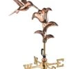Hummingbird Garden Copper Weathervane With Pole 1 Hummingbird Garden Copper Weathervane With Pole -Garden Care Store 8600377 01v hummingbird garden copper weathervane pole