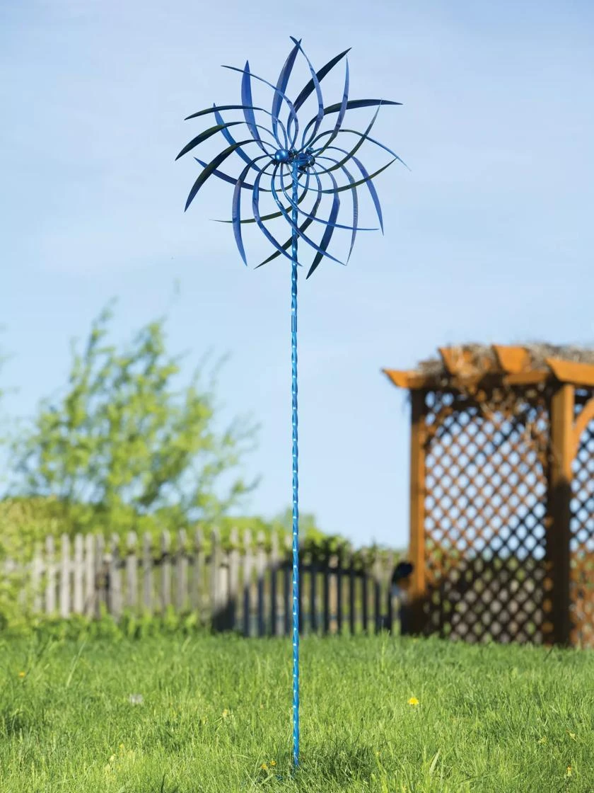 Pinwheel Wind Spinner, 22" 6 Pinwheel Wind Spinner, 22" - Image 4