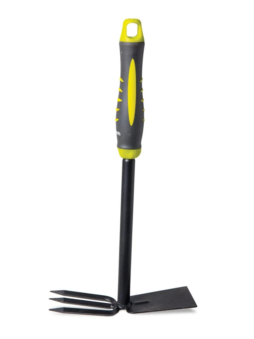 Gardener's 2-in-1 Short Handle Hoe And Cultivator 3 Gardener's 2-in-1 Short Handle Hoe And Cultivator