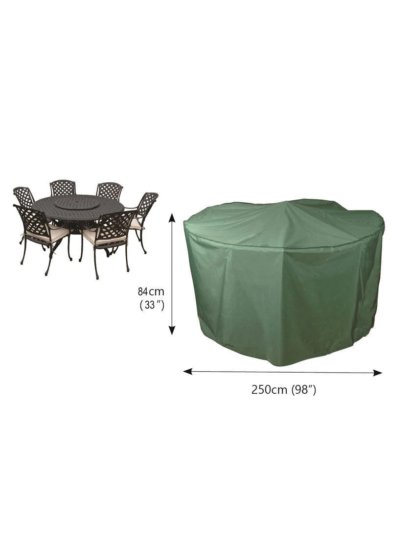 Bosmere Patio Set Waterproof Round Cover, 98" 4 Bosmere Patio Set Waterproof Round Cover, 98" - Image 2