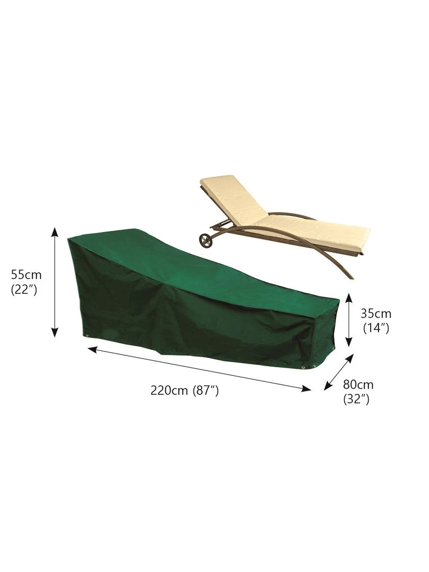 Bosmere Large Sunbed Waterproof Cover 4 Bosmere Large Sunbed Waterproof Cover - Image 2