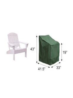 Bosmere Adirondack Chair Waterproof Cover -Garden Care Store 8608857 02v
