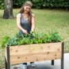 Self-Watering Elevated Planter Box, 2' X 4' -Garden Care Store 8608959 4040 tif