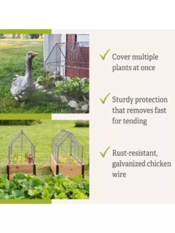 Chicken Wire Crop Coop 17 Chicken Wire Crop Coop -Garden Care Store 8609080 2