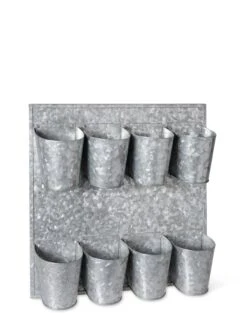 8 Pot Metal Wall Planter -Garden Care Store 8609089 9665 tif