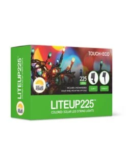 Solar LED String Lights, Lightup225™ -Garden Care Store 8609142 01V tif