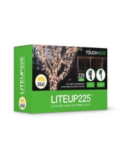 Solar LED String Lights, Lightup225™ -Garden Care Store 8609142 02V tif