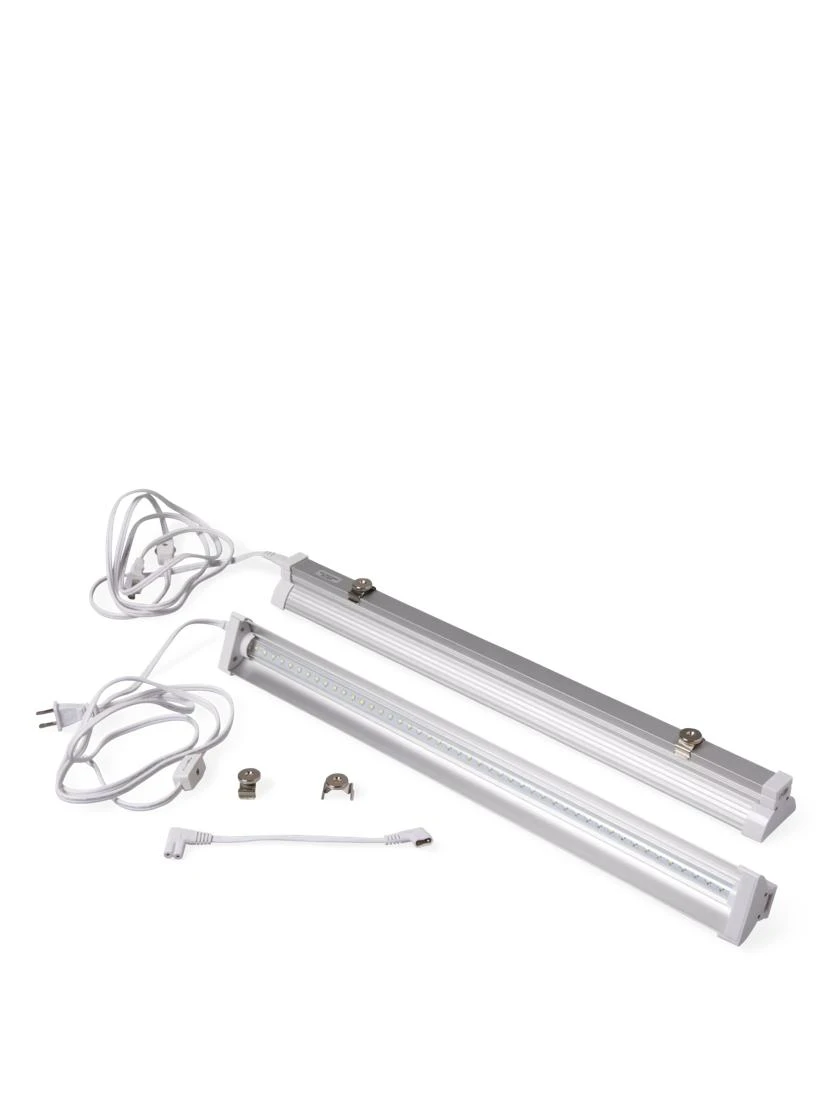 High Output LED Fixtures, 2' With Magnetic Clips, Set Of 2 3 High Output LED Fixtures, 2' With Magnetic Clips, Set Of 2