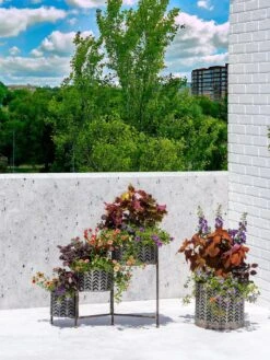 Galvanized Grow Bag Planter 12" -Garden Care Store 8609180 0344 tif 1