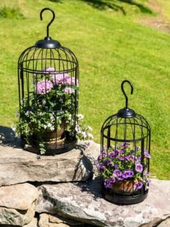 Hanging Birdcage Planter Set 10 Hanging Birdcage Planter Set -Garden Care Store 8609181 0374 tif