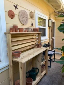 Gardener’s Supply Tall Cedar Potting Bench 11 Gardener’s Supply Tall Cedar Potting Bench -Garden Care Store 8609185 01IN tif