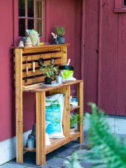 Gardener’s Supply Tall Cedar Potting Bench 10 Gardener’s Supply Tall Cedar Potting Bench -Garden Care Store 8609185 0564 tif