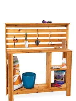 Gardener’s Supply Tall Cedar Potting Bench 8 Gardener’s Supply Tall Cedar Potting Bench -Garden Care Store 8609185 4391 tif