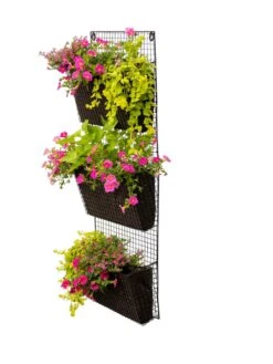 Wire Wall Pockets Vertical Gardens 11 Wire Wall Pockets Vertical Gardens -Garden Care Store 8609201 0407 tif