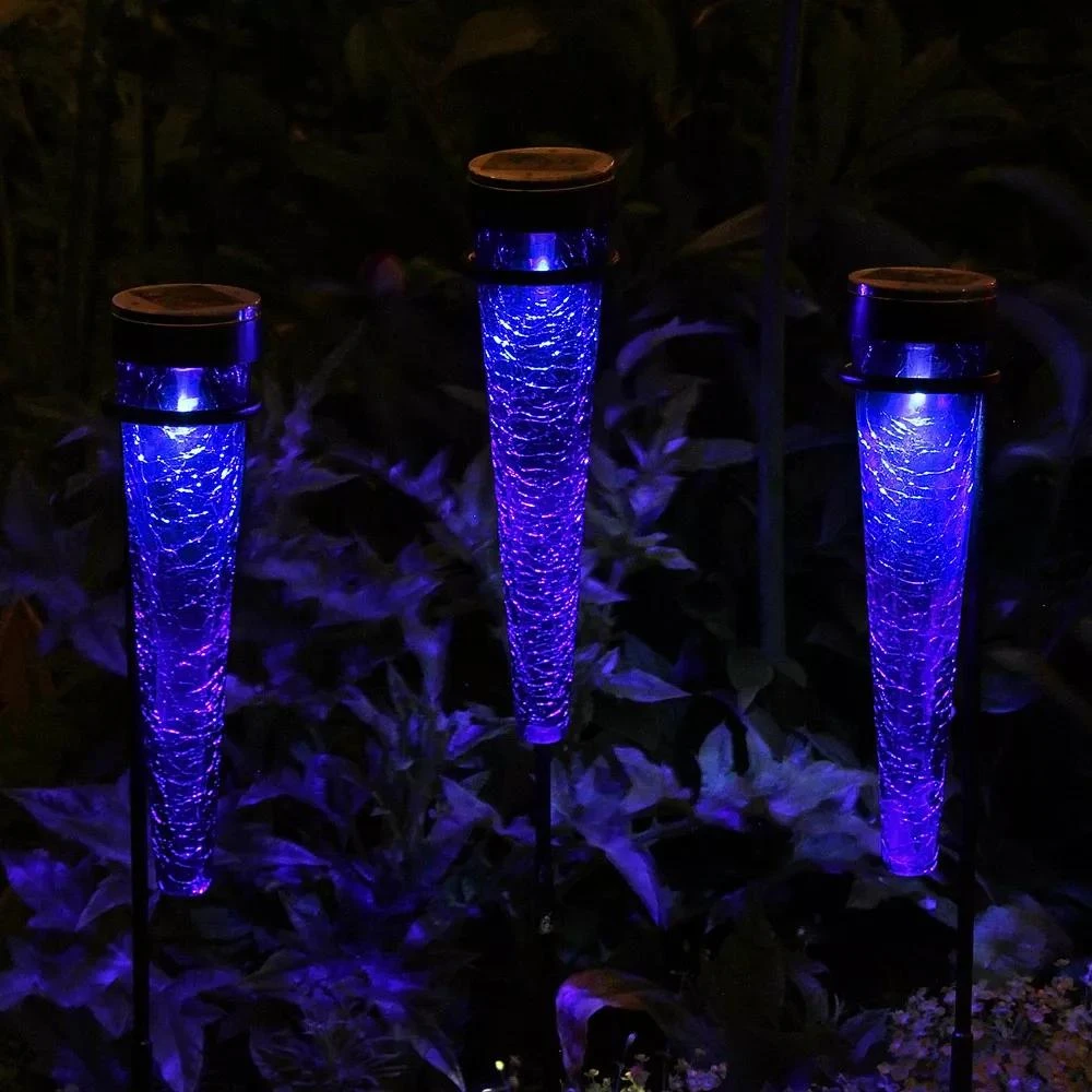 Achla Designs Solar Sparkle Cone With Stakes, Set Of 3 10 Achla Designs Solar Sparkle Cone With Stakes, Set Of 3 - Image 8