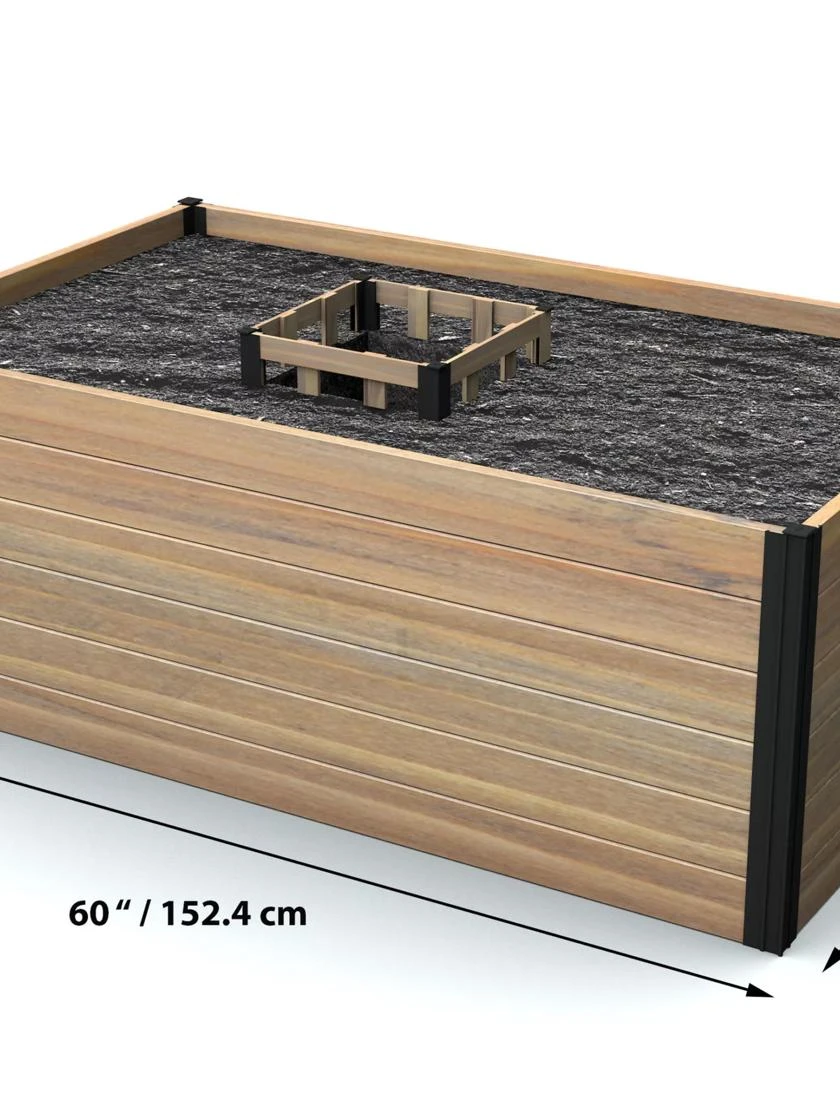 Vita Mezza Keyhole Garden 3’x5’ 4 Vita Mezza Keyhole Garden 3’x5’ - Image 2