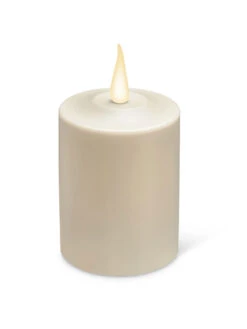 Outdoor LED Pillar Candles -Garden Care Store 8609403 04v outdoor led pillar candle 4 inch