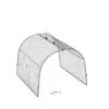 Chicken Wire Row Cloche Mid-Section, Extra Large -Garden Care Store 8609413 5044 tif
