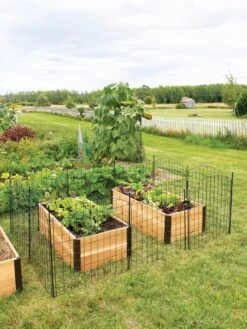 6 Panel Critter Fence With Gate -Garden Care Store 8609844 8457 tif