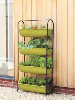 Vigoroot 4-Tier Balcony Garden 6 Vigoroot 4-Tier Balcony Garden -Garden Care Store 8609881 02V tif