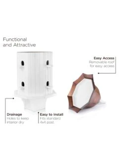 Dovecote Manor Bird House -Garden Care Store 8609894 04v