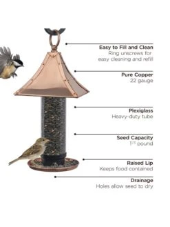 Palazzo Bird Feeder 7 Palazzo Bird Feeder -Garden Care Store 8609895 03v
