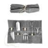 Esschert Waxed Canvas Roll Up Pouch -Garden Care Store 8610177 01v esschert waxed canvas roll up tool pouch