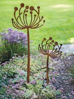 Queen Anne's Lace Garden Stake Set Of 2 -Garden Care Store 8610210 0105 tif