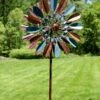 Metallic Leaf Wind Spinner -Garden Care Store 8610441 152 tif